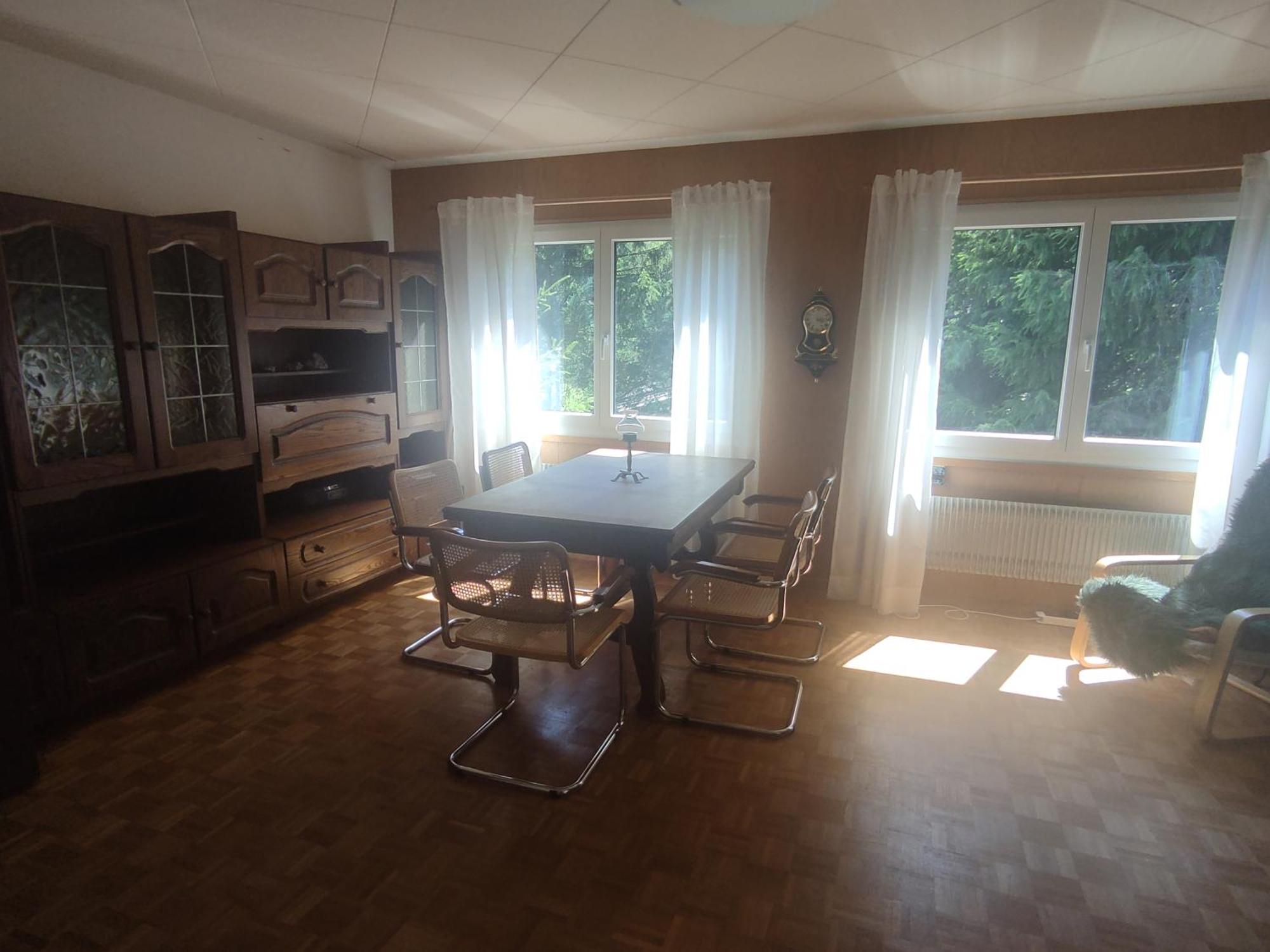 Ferienhaus Baerschwendi Lungern Bagian luar foto